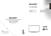 Sharp LC-40LE530E Bedienungsanleitung