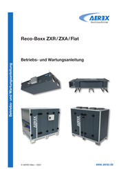 aerex Reco-Boxx 2300 ZXR Betriebs- Und Wartungsanleitung
