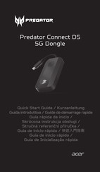 Acer Predator Connect D5 Kurzanleitung