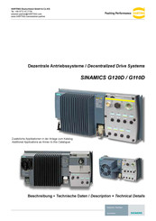 Siemens SINAMICS G110D Bedienungsanleitung