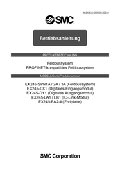 SMC EX245-DX1 Betriebsanleitung