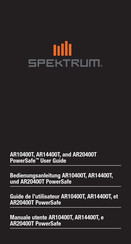 Spektrum AR14400T Bedienungsanleitung