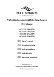 tbs electronics Omnicharge OC24-80 Bedienerhandbuch