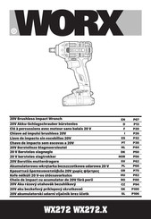 Worx WX272 Originalbetriebsanleitung