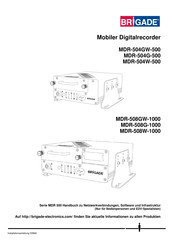 Brigade MDR-508W-1000 Handbuch