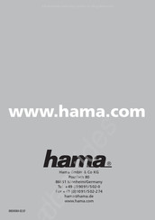 Hama Thunder V18 Bedienungsanleitung