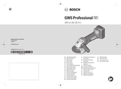 Bosch GWS Professional 18 V-LI Originalbetriebsanleitung