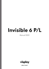 visplay Invisible 6 P/L Montageanleitung