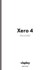 visplay Xero 4 Bedienungsanleitung