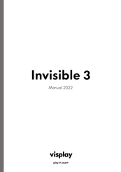 visplay Invisible 3 Bedienungsanleitung