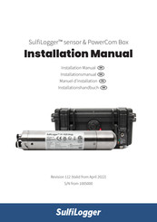 SulfiLogger sensor Installationshandbuch