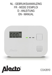 Alecto COA3910 Anleitung