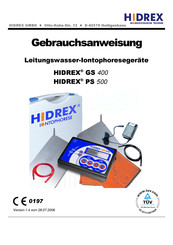 Hidrex GS 400 Gebrauchsanweisung