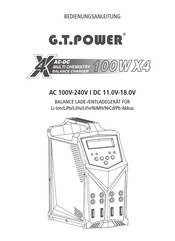 G.T.Power X4 Bedienungsanleitung