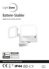 LightZone 872-B-S Bedienungsanleitung