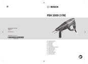 Bosch PBH 3000-2 FRE Originalbetriebsanleitung