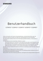 Samsung S43BM70 Serie Benutzerhandbuch
