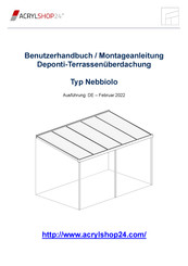 Deponti Nebbiolo Benutzerhandbuch / Montageanleitung