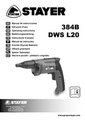 stayer 384B Bedienungsanleitung