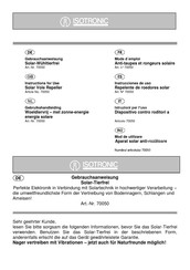 Isotronic 70050 Gebrauchsanweisung