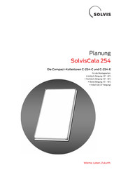 Solvis SolvisCala C-254-C Planung