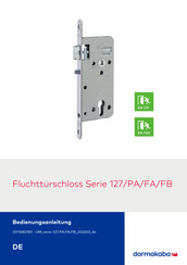 Dormakaba 127/PA-Serie Bedienungsanleitung