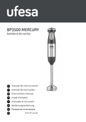 Ufesa BP3500 MERCURY Bedienungsanleitung