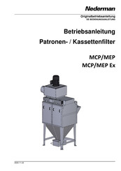 Nederman MCP-2-8SL Originalbetriebsanleitung