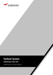Calorex Variheat AA900 Installationshandbuch