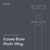 Easee Base Multi-Way Installations- Und Benutzeranleitung