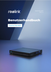 Reolink RLN8-410-E Benutzerhandbuch