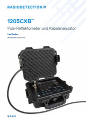 Radiodetection SPX 1205CXB Leitfaden