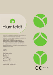 Blumfeldt 10039402 Bedienungsanleitung