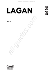 IKEA LAGAN HGC3K AA-480616-1 Bedienungsanleitung