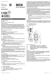 SICK EventCam  EVC625-CCOXAL5L Betriebsanleitung