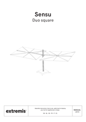 Extremis Sensu single square Bedienungsanleitung