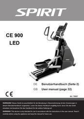 Spirit CE 900 LED Benutzerhandbuch