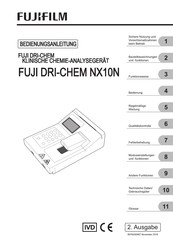 FujiFilm Fuji DRI-CHEM NX10 Bedienungsanleitung