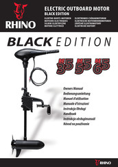 RHINO BLACK EDITION BE35 Bedienungsanleitung