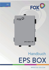 FoxESS EPS BOX Handbuch