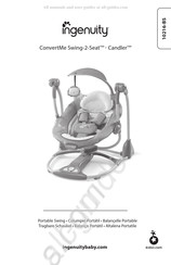 Kids Ii Ingenuity ConvertMe Swing-2-Seat Candler Bedienungsanleitung