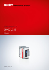 Beckhoff C9900-U332 Originalhandbuch