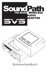 SVS SoundPath Tri-Band Wireless Audio Adapter Bedienerhandbuch