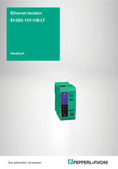 Pepperl+Fuchs EI-0D2-10Y-10B-LT Handbuch