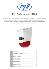 PNI SafeHouse HS008 Benutzerhandbuch