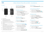 Cisco Webex Wireless Phone 840 Kurzanleitung