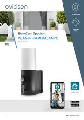 avidsen HomeCam Spotlight Bedienungsanleitung