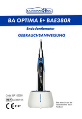 B.A. International BA OPTIMA E+ BAE380R Gebrauchsanweisung