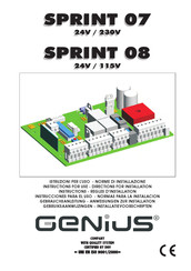 Genius SPRINT 07 Gebrauchsanleitung