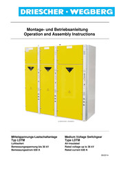 DRIESCHER WEGBERG LDTM Montage- Und Betriebsanleitung